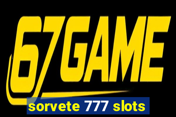 sorvete 777 slots